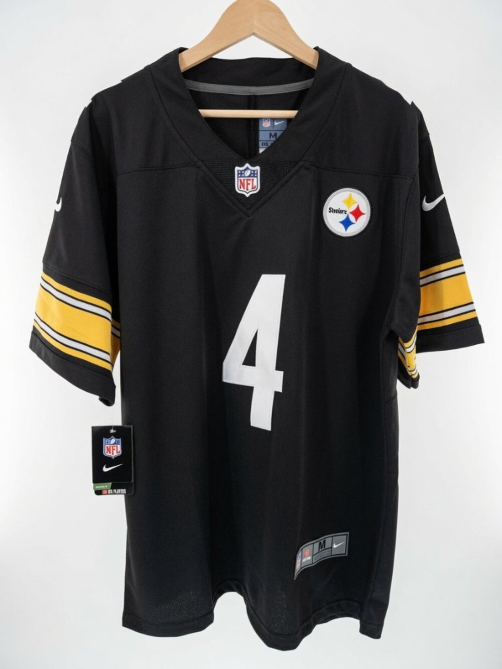 NWT Nike NFL Vapor Fuse Pittsburgh Steelers Metcalf #4 Jersey | Men's Size M